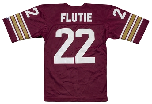 1981-1984 Doug Flutie Game Used Boston College Eagles Home Jersey (MEARS A10)